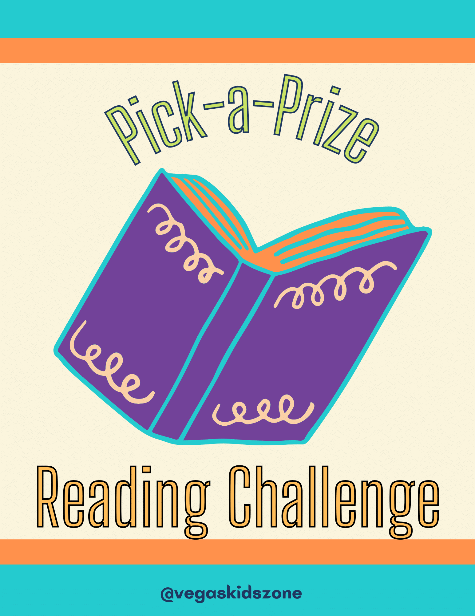 Reading Challenge Kit for Kids