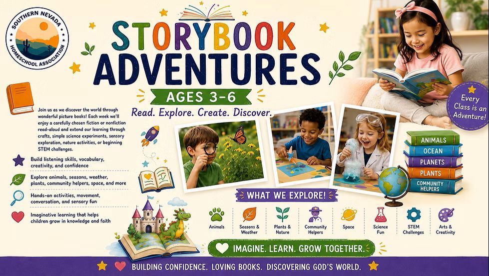 Storybook Adventures – Homeschool