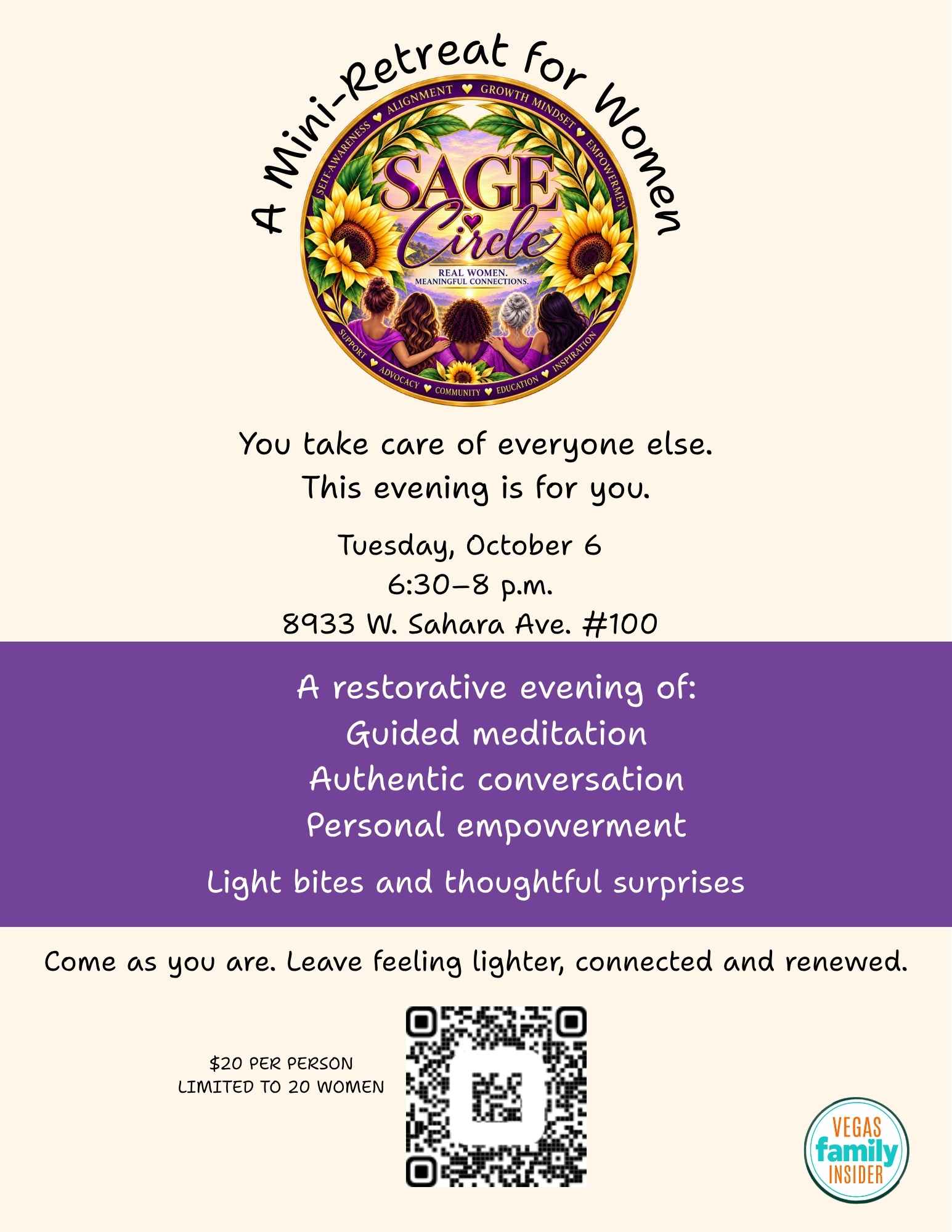Sage Circle: A Mini-Retreat for Women