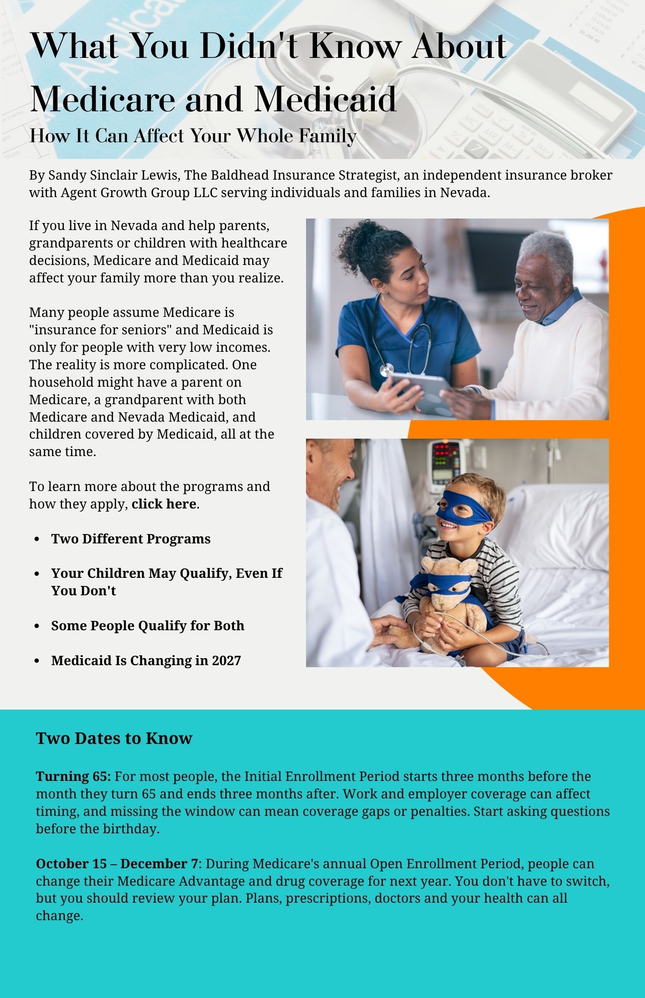 Featured image for “What You Didn’t Know About Medicare and Medicaid, and How They Could Affect Your Whole Family ”